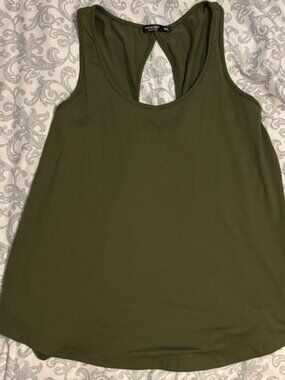 SHEIN Olive Green Tank Top